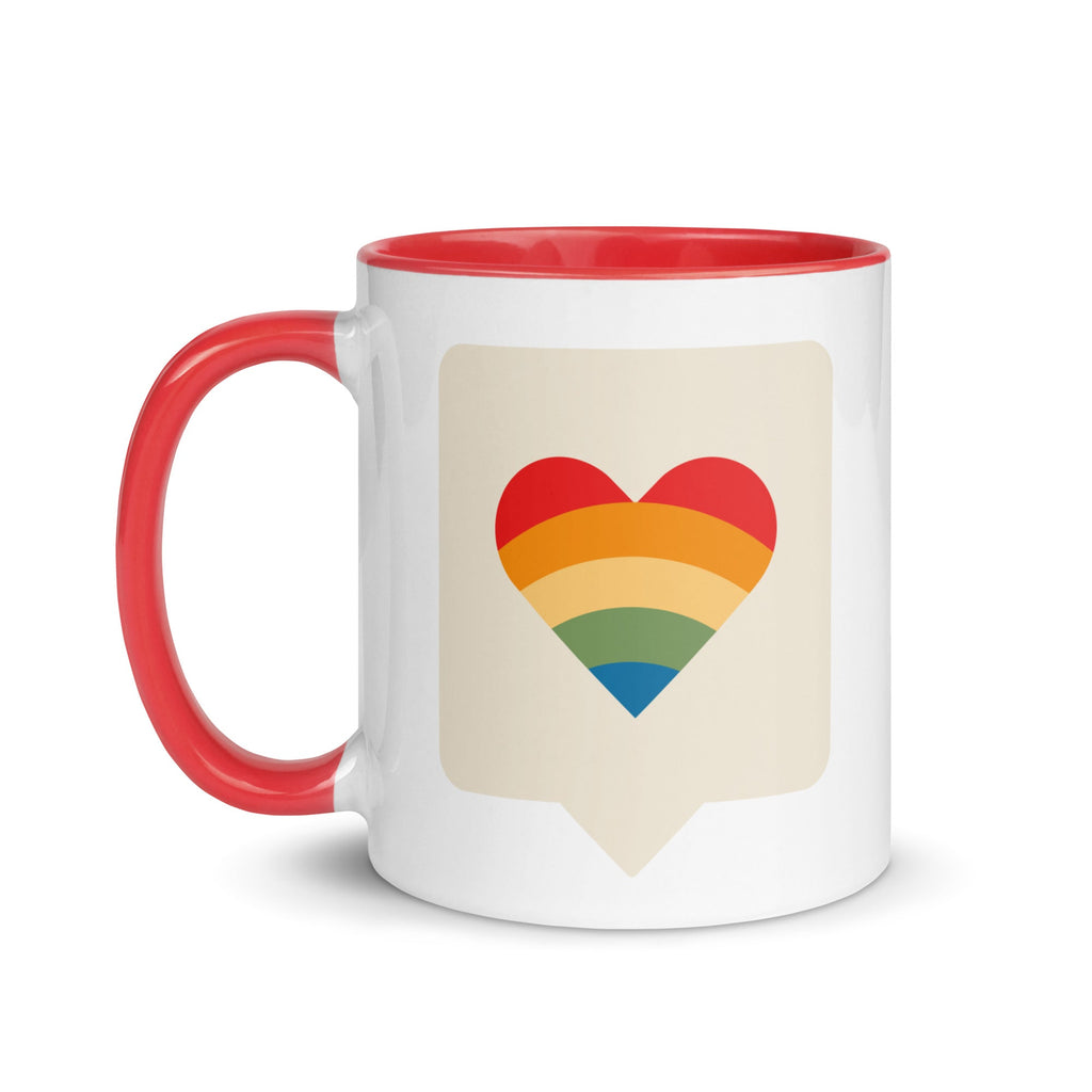 Pride is Here Mug - Red - LGBTPride.com