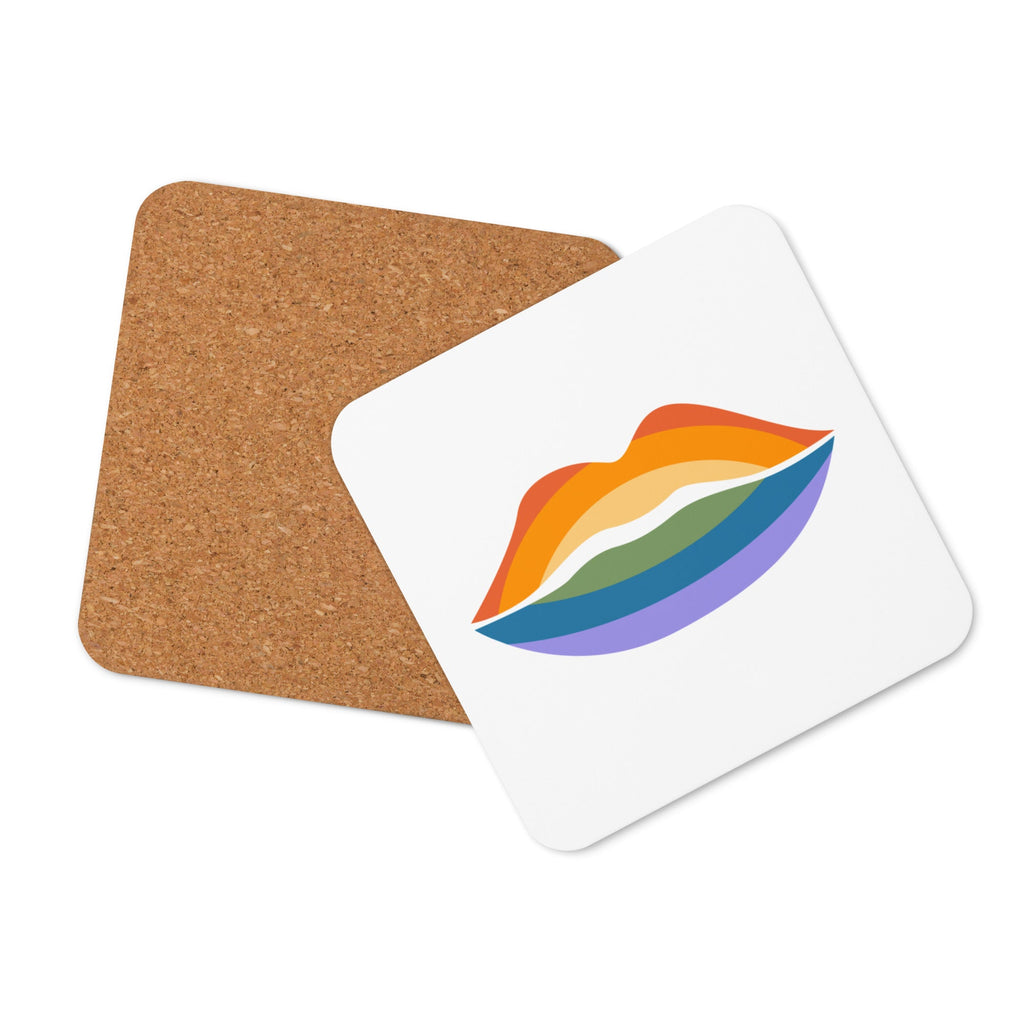 Pride Kiss Coaster - LGBTPride.com