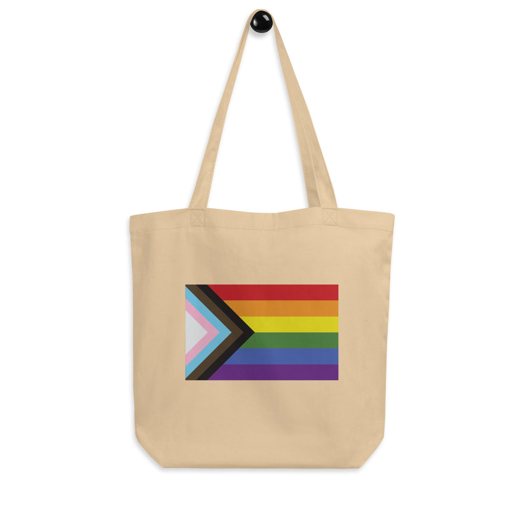 Progress - Eco Tote Bag - Oyster - LGBTPride.com