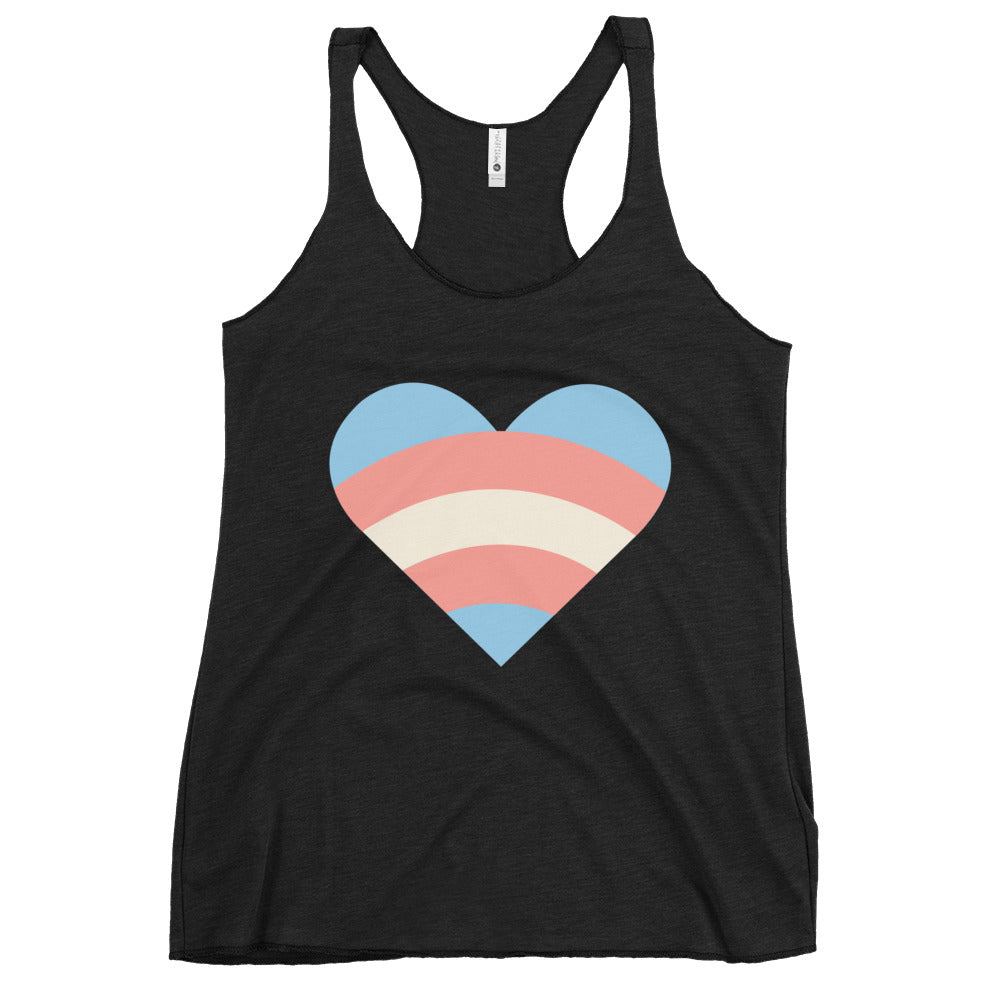 Transgender Pride Love Women's Tank Top - Vintage Black - LGBTPride.com