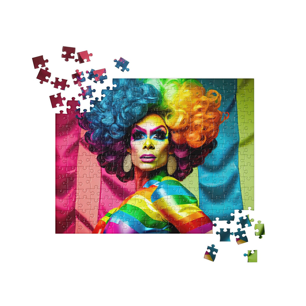 Uma Goodness Drag Jigsaw Puzzle - LGBTPride.com