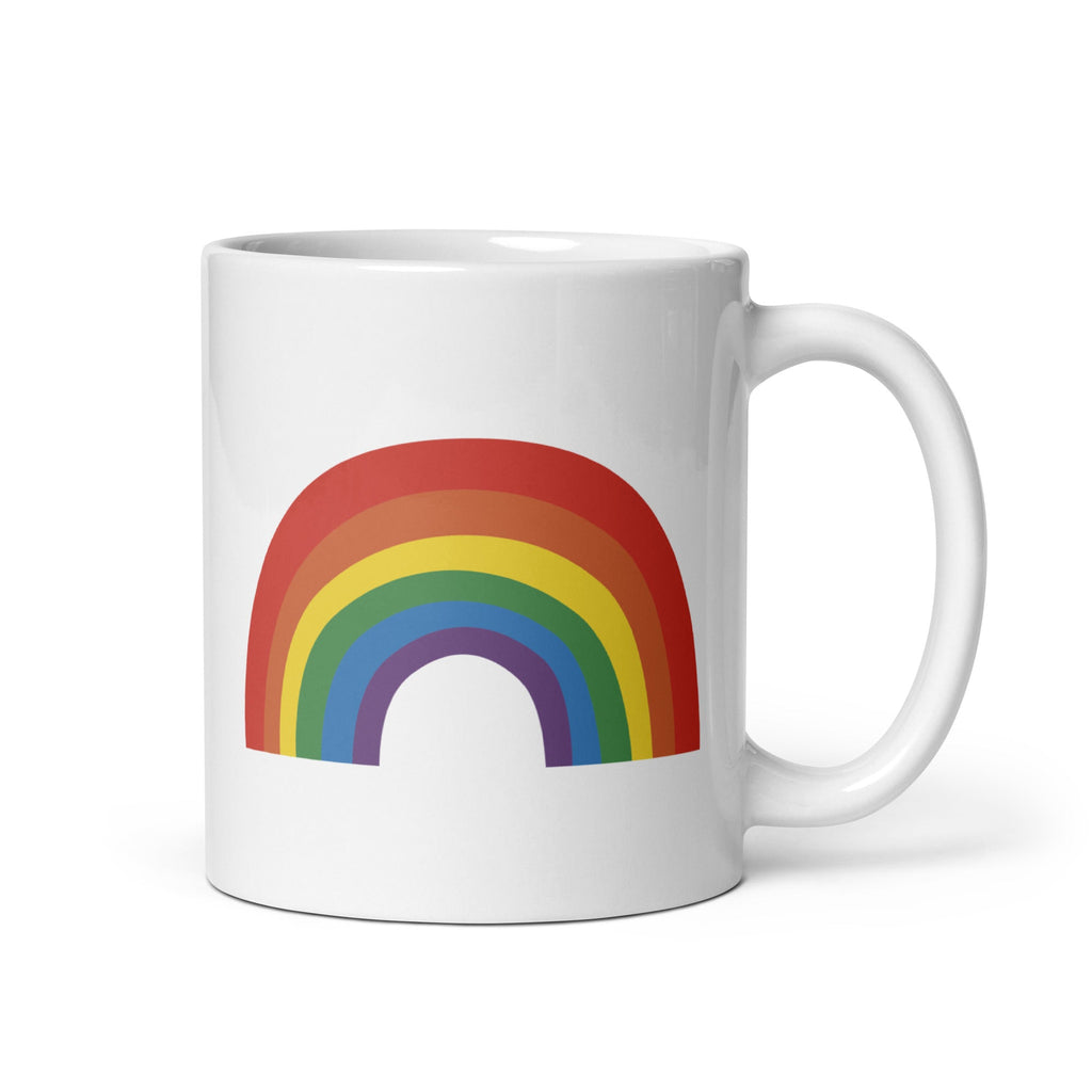 White glossy mug - LGBT Pride - 11oz - LGBTPride.com